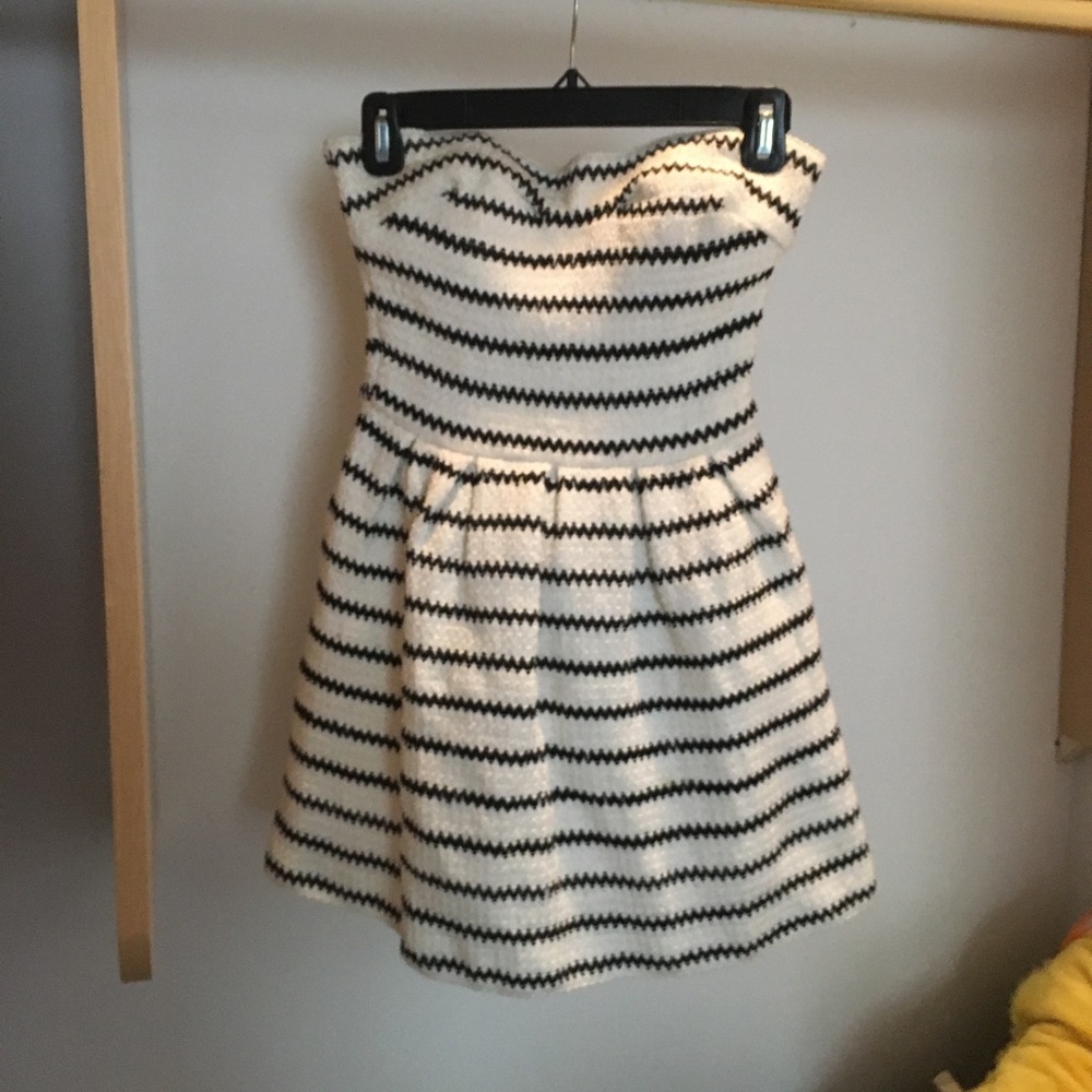 Cute black and white mini